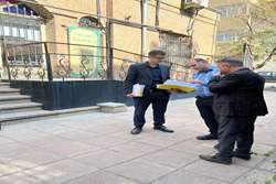 بازدید نمایندگان مدیریت املاک و مستغلات دانشگاه و اداره ثبت اسناد و املاک تهران از سلامتکده خارک دانشکده طب ایرانی